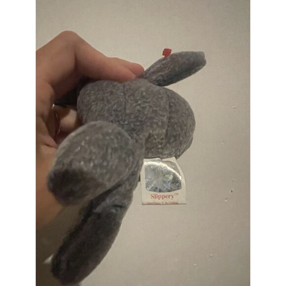 Vintage Beanie Babies‎ - SLIPPERY the Seal tush tag only - Picture 3 of 4